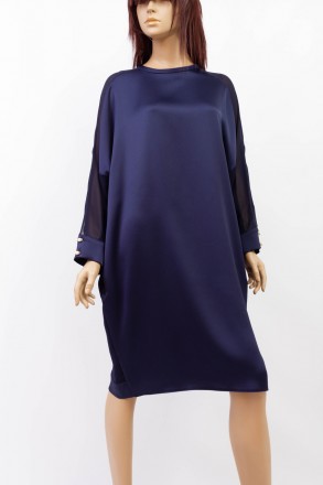 
Оригинальное платье November синего цвета, производство Турция. Ткань мягкая, н. . фото 2