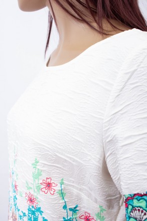
Оригинальное платье CMA белого цвета с цветочным принтом, производство Турция. . . фото 5