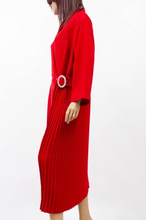 
Оригинальное платье Espiga красного цвета, производство Турция. Ткань мягкая, н. . фото 4