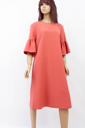 
Оригинальное платье Moi Angel терракотового цвета, производство Турция. Ткань м. . фото 2