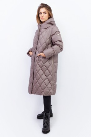 
Зимняя куртка Veralba освежающего серого цвета, большие размеры. Качество - фаб. . фото 5