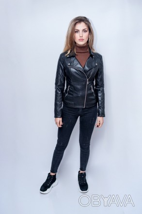 
Крутая куртка косуха от Lanmas классического черного цвета. Материал куртки пло. . фото 1