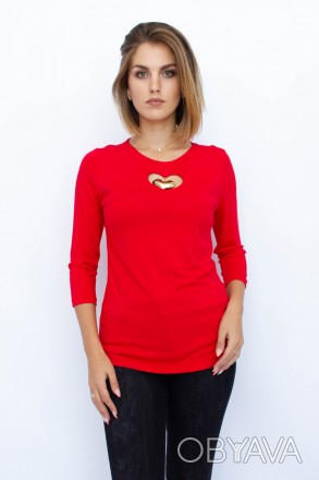 
Стильный свитер от турецкой фабрики Mascioni. Цвет свитера красный. Материал мя. . фото 1