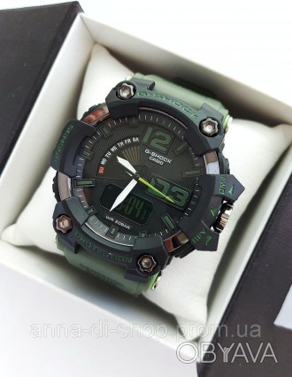 Добро пожаловать!
Наручные часы Casio G-Shock.
Описание:
Размеры: 55 мм х 18 мм,. . фото 1