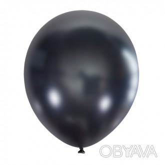 
Большой качественный воздушный шар черного цвета размером 30 см. 
Материал: лат. . фото 1
