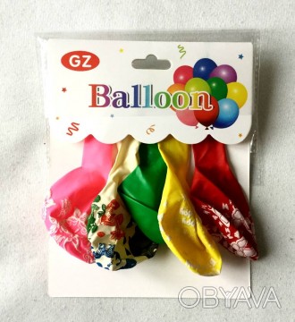 
Набор воздушных шаров с рисунком
Комплект на картонной подложке в индивидуально. . фото 1