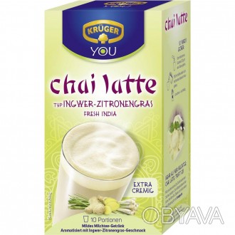 Молочный чай Kruger Chai Latte Ingwer Zitronen 10s 140 g Производитель: Messmer;. . фото 1