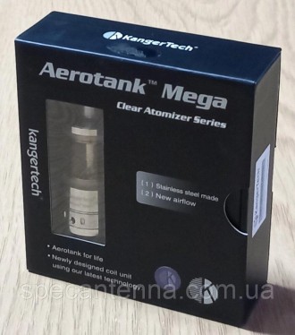 Атомайзер KangerTech Aerotank Mega. Витринный образец.. Дніпро. фото 1 Атомайзер KangerTech Aerotank Mega. Витринный образец.. Дніпро. фото 1