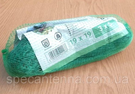 Сетка для защиты от птиц Bradas Bird Net 7 г/м² 3x5 м. Днепр. фото 1 Сетка для защиты от птиц Bradas Bird Net 7 г/м² 3x5 м. Днепр. фото 1