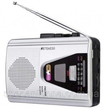 Магнитофон пишущий с FM/AM радиоприемником TR620, разъем для наушников (3,5 мм),. . фото 2