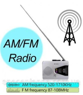 Магнитофон пишущий с FM/AM радиоприемником TR620, разъем для наушников (3,5 мм),. . фото 5