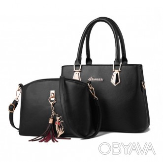 
Женская сумка + мини сумочка клатч
 Характеристики:
Материал: качественная ПУ к. . фото 1