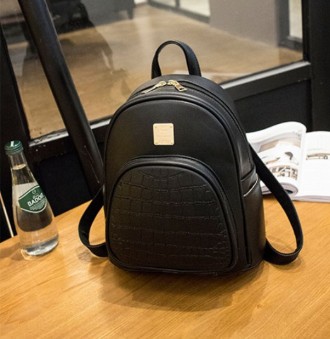 
Детский мини рюкзак черный
 Характеристики:
Материал: Плотная и высококачествен. . фото 3