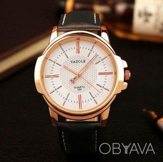 
 Мужские наручные часы Yazole Premium
 Характеристики:
Материал корпуса - метал. . фото 1
