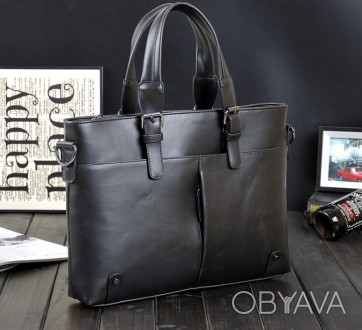 
Модная мужская сумка для работы
Характеристики:
Материал: Плотная и высококачес. . фото 1