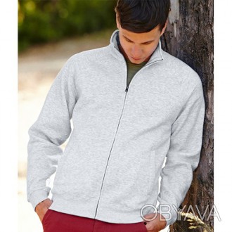 КУРТКА-ТОЛСТОВКА Classic sweat jacket― 62-230-0
 
 
Состав: 80% хлопок нить Belc. . фото 1