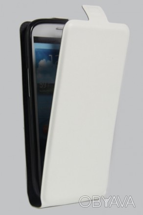 
 
 
 Шкіряний чохол flip Samsung Galaxy S4 mini i9190, зроблений з добротної шт. . фото 1