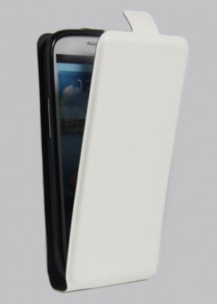  Шкіряний чохол-фліп для Samsung Galaxy S3 i9300, зроблений з добротної штучної . . фото 2