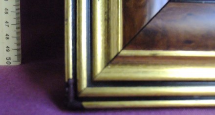 Картина-горельеф ПОДРУЖКИ на зеркале. Серебрение горельефа. 
Европа. Размер 49 . . фото 7