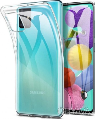 
 
 
 Чохол бампер для Samsung Galaxy М51, зроблений із силікону, який чудово за. . фото 1