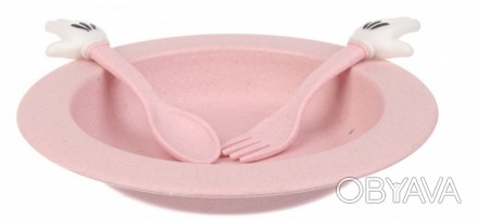 Описание Набора детской эко посуды 68-802, розового
Набор посуды 68-802 состоит . . фото 1