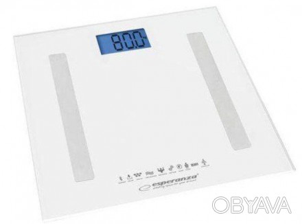 Описание Весов напольных Esperanza EBS016K B.Fit 8 в 1, белых
Esperanza EBS016K . . фото 1