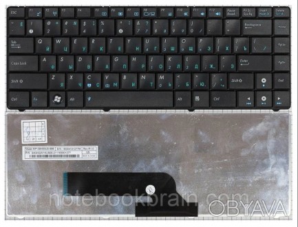 Клавиатура Asus 0KN0-CX1RU01 V090462AK1 V090462ASВ НАЛИЧИИ! Ru, Чёрная, Новая! Г. . фото 1