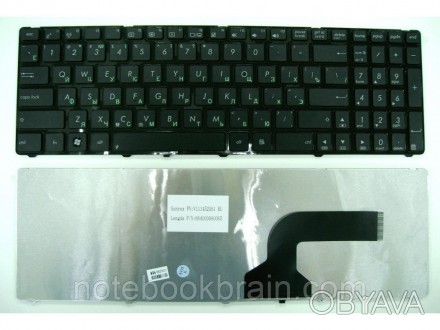 Клавиатура для ноутбука ASUS В НАЛИЧИИ! Ru, black, Новая! Гарантия 3 мес! Отпра. . фото 1