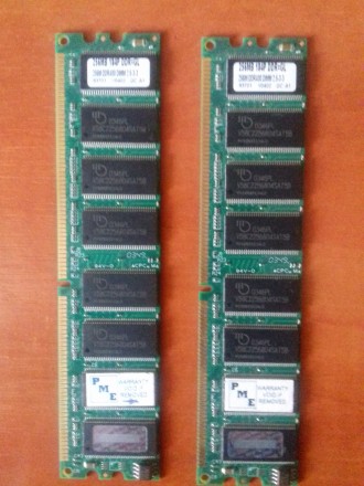 Продам свою оперативная память DDR 256 Mb 2 планки по 75гр каждая.. . фото 2