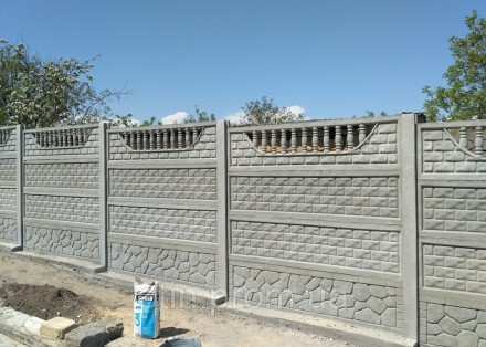 Производство изготовит бетонный забор также установит и доставит.Выезд мастера н. . фото 6