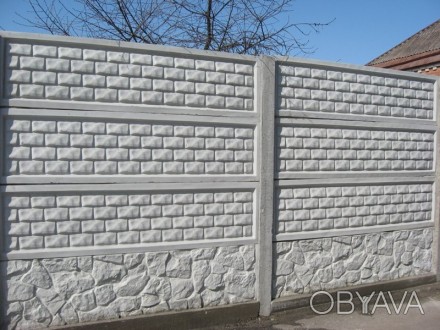 Производство изготовит бетонный забор также установит и доставит.Выезд мастера н. . фото 1