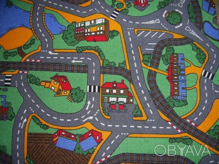 
Дитячий килимок з дорогою Плейтайм
Стандартна ширина: 1,5м; 2м; 2,5м; 4м.
Ріжу . . фото 1