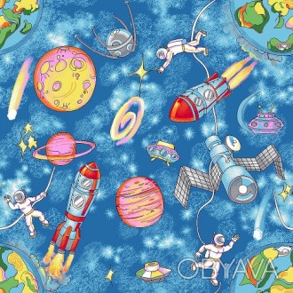 Дитячі килимки з ворсом Космос
Стандартна ширина: 1,5м; 2,5м; 3м; 4м.
Ріжу любу . . фото 1
