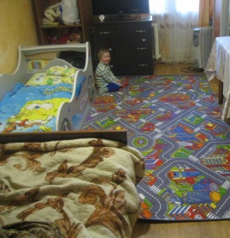 
Килим дорога в дитячу кімнату для хлопчика Біг Сіті
Стандартна ширина: 1,5м; 2м. . фото 4