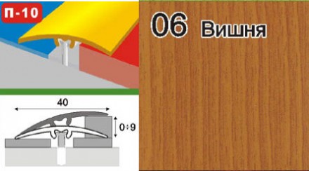 Пороги для підлоги прихованого кріплення алюмінієві ламіновані доступні:
Завдовж. . фото 9