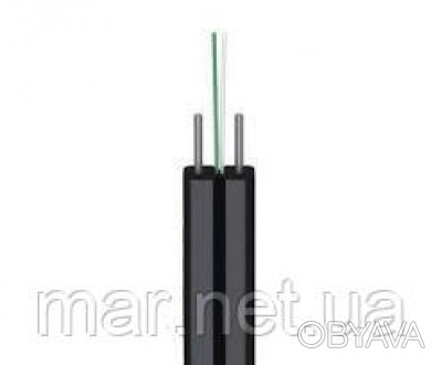 Особолегкий кабель кабель для инсталляций оптика в дом, размер 2х3 мм, LSZH обол. . фото 1