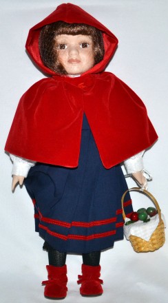 Кукла "Красная шапочка" фарфор.
Высота 40 см.
В отличной сохранности. . фото 2