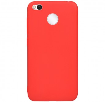 Накладка Silicone Case Xiaomi Redmi 4X красная. Київ. фото 1 Накладка Silicone Case Xiaomi Redmi 4X красная. Київ. фото 1
