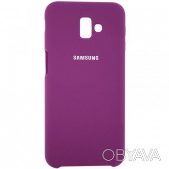 Накладка Soft Case Samsung J6 Plus 2018 J610 пурпурная
	Полное совпадение по все. . фото 1