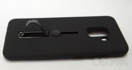  Противоударный чехол бампер для смартфона Samsung A8 2018 A530 изготовлен из вы. . фото 1