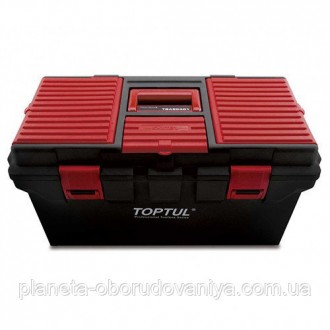 Ящик для инструментов пластиковый 4 секции 556x278x270 TOPTUL TBAE0401. Одесса. фото 1 Ящик для инструментов пластиковый 4 секции 556x278x270 TOPTUL TBAE0401. Одесса. фото 1
