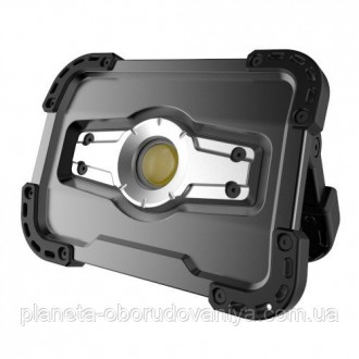 Фонарь-прожектор аккумуляторный 10W с POWERBANK 5000mAh (Made in GERMANY) FL-100. Одеса. фото 1 Фонарь-прожектор аккумуляторный 10W с POWERBANK 5000mAh (Made in GERMANY) FL-100. Одеса. фото 1