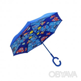 Зонт обратного сложения Up-Brella – надежный аксессуар с особым дизайном
Спасти . . фото 1