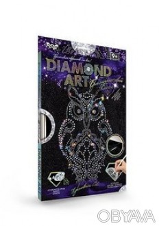 Набір Алмазна картина Diamond Art 02 Сова Danko Toys DAR-01-02
 
Кожен встановле. . фото 1