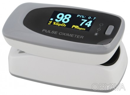 Электронный пульсоксиметр Contex CMS50D2 (англ. pulse oximeter) – компактн. . фото 1