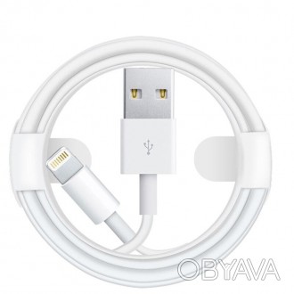  Кабель Apple Lightning to USB для iPhone / iPad (1 м)
 
 Кабель для синхронізац. . фото 1