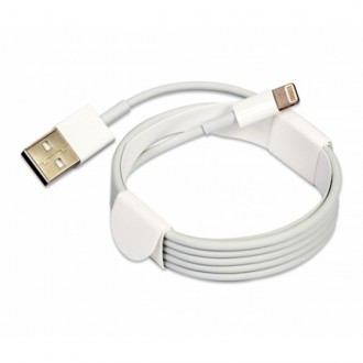 Зарядний кабель UKC Lightning to USB для iPhone / iPad (1 м) White. Киев. фото 1 Зарядний кабель UKC Lightning to USB для iPhone / iPad (1 м) White. Киев. фото 1