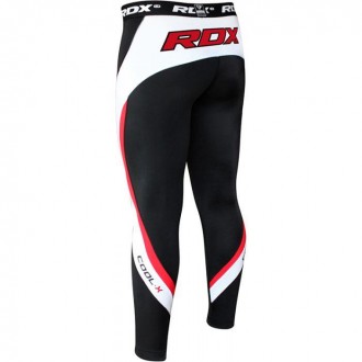 Компресійні штани RDX виготовлені з особливого еластичного матеріалу - система F. . фото 5