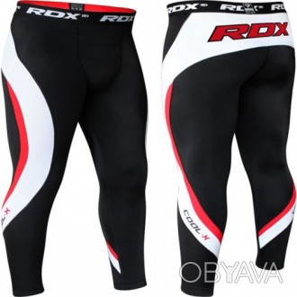 Компресійні штани RDX виготовлені з особливого еластичного матеріалу - система F. . фото 1