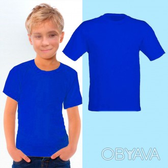 Детские трикотажные футболки оптом и в розницу
Футболка синяя (электрик)
 
Ра. . фото 1
